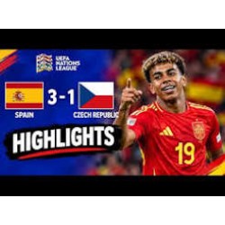 Espanja voitti Tšekin 3–1